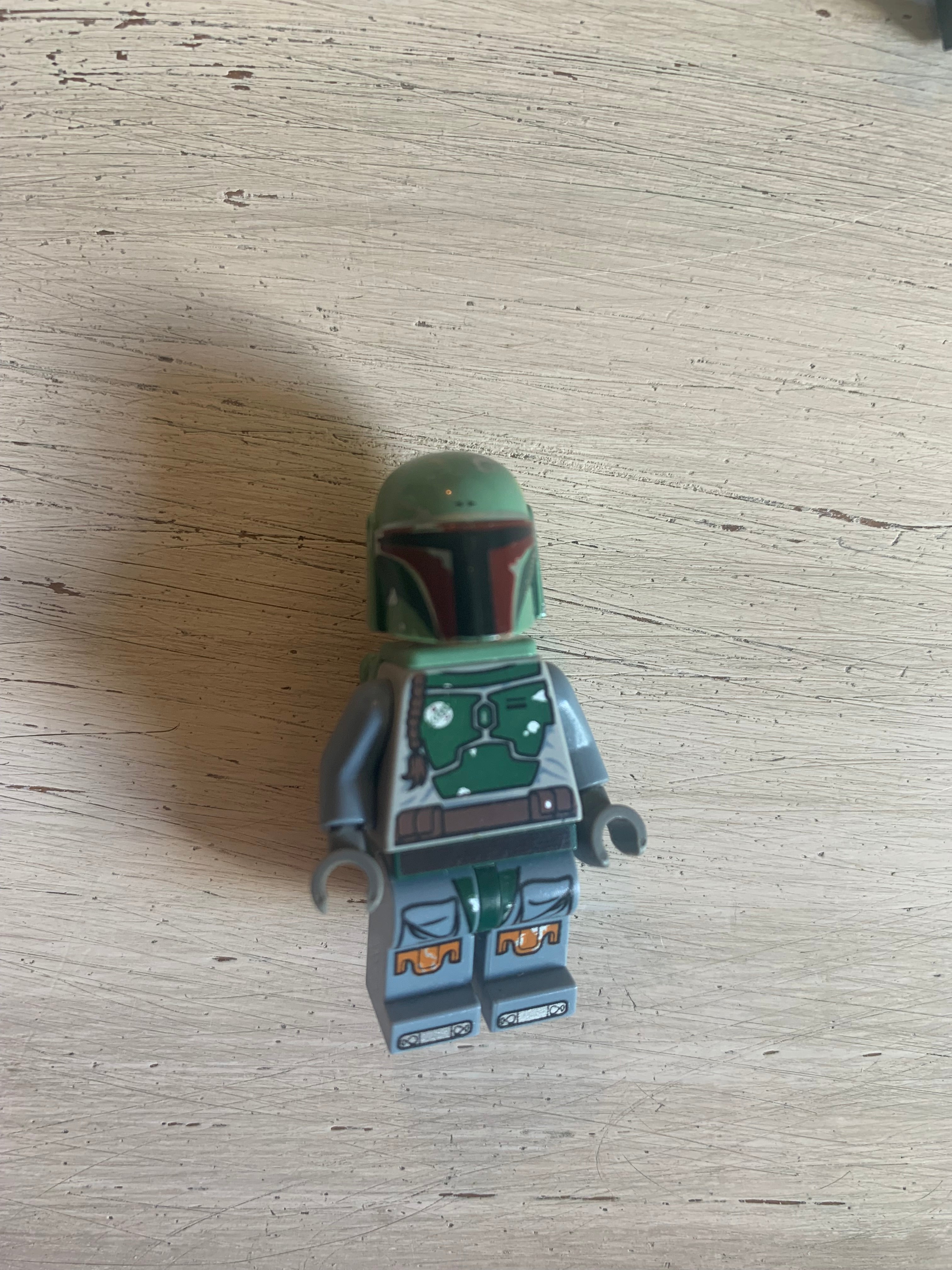 LEGO Minifigure Boba Fett stubble (no cape)